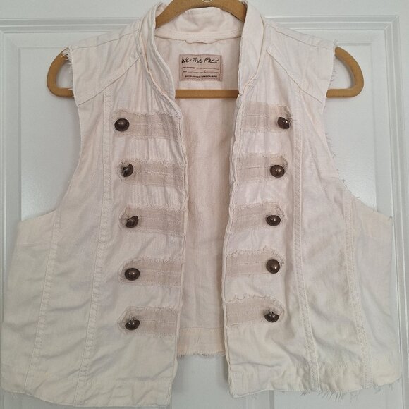 We The Free boho cotton vest size L - Picture 1 of 5